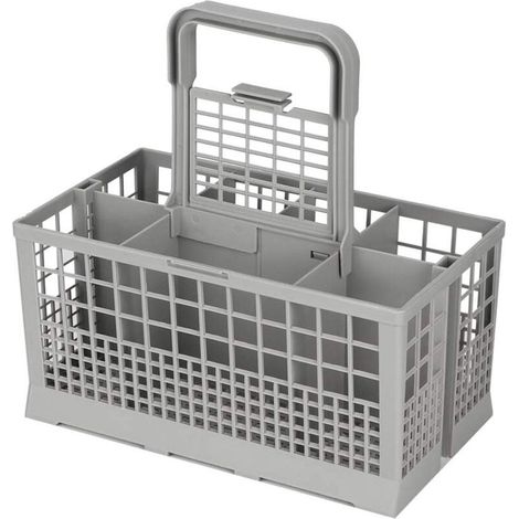 Panier à couverts universel 8 compartiments – Fabriqué en PP alimentaire – Poignées amovibles – Compatible avec 99% des lave-vaisselle (1/5)
