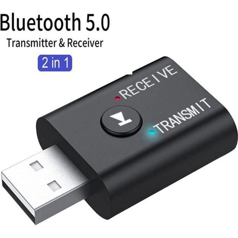 Émetteur-récepteur Bluetooth USB – Plug & Play – Pour TV, PC, casques – Audio sans fil (1/5)