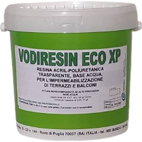 RESINA ACRILPOLIURETANICA FILMANTE 'VODIRESIN ECO' lt. 5 - trasparente