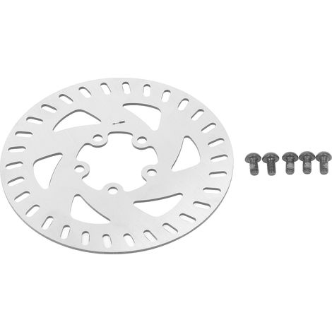 Disque de frein 130 mm, plaquettes de frein 5 trous, disque de frein modifié pour trottinette électrique MI4 PRO, kit de 5 vis inclus (1/5)