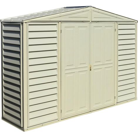 Duramax 98001 Sidepro Shed, 10 x 3 m, Beige (1/5)