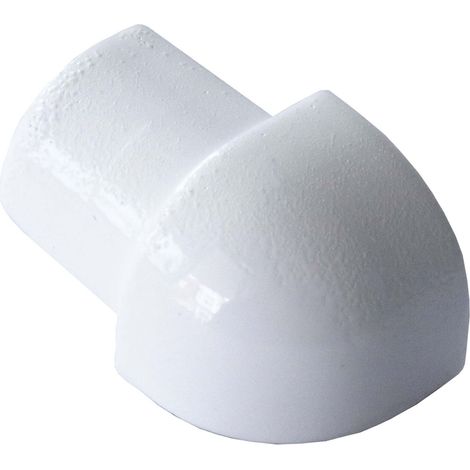 Profilé en quart de cercle pour rail de carrelage aluminium anodisé – Épaisseur 10mm – 1 pièce – Protection bords carrelage