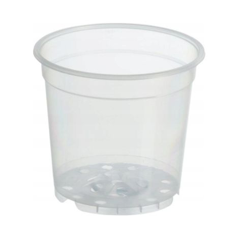Vaso di plastica trasparente da 15 cm