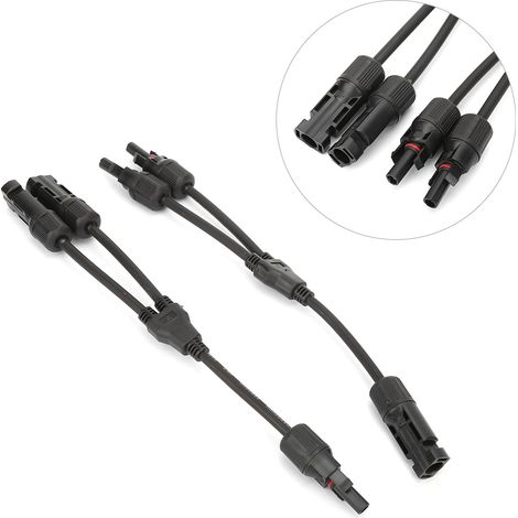 MC4 Y-förmiger 2-zu-1-Solar-Photovoltaik-T-Stecker (1/5)