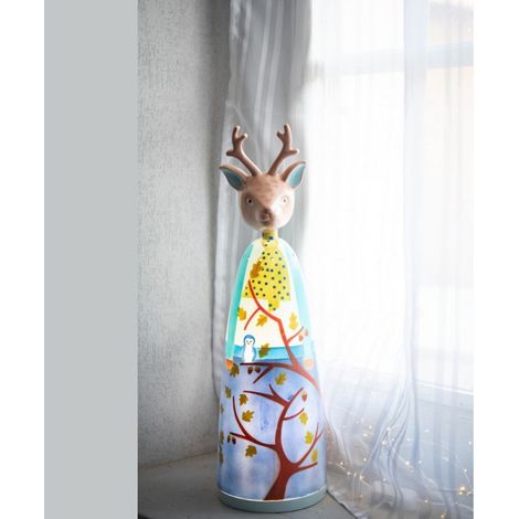 Lampe Chevet Enfant Led Monsieur Daim (1/3)