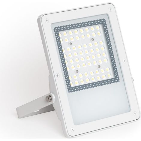 Projecteur LED 50W Dimmable TRIAC 170 lm/W IP65 ELEGANCE Slim PRO Blanc 5000K Blanc froid Asymétrique 30ºx90º (1/5)