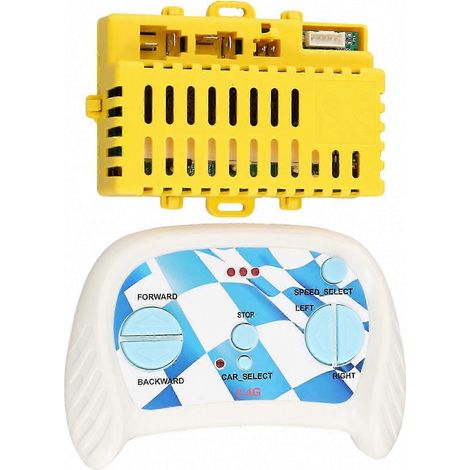 Boîtier de commande récepteur version 24, émetteur 2,4 GHz, compatible avec les véhicules électriques pour enfants (1/5)