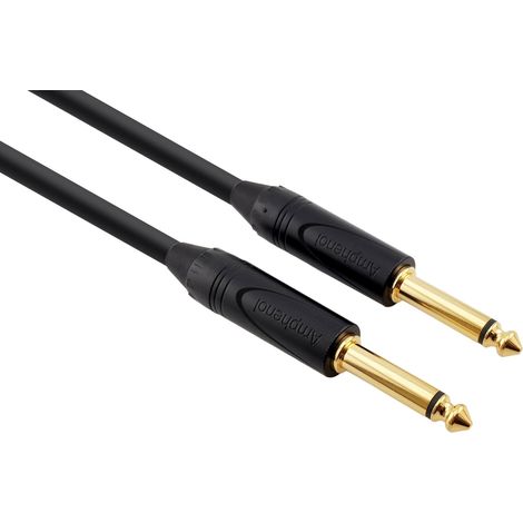 Cable para instrumentos musicales Red's Music - Conector de 6,3 mm / Conector de 6,3 mm - Más resistente - GCSA1150 - 5 m (1/5)