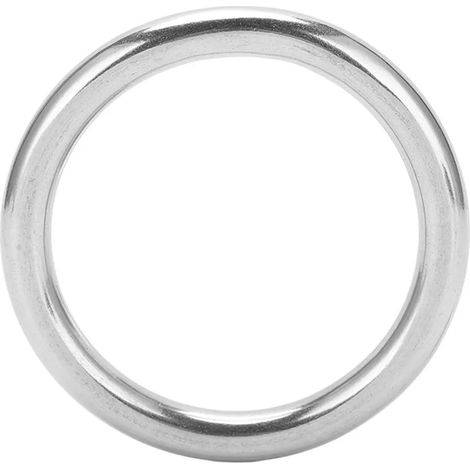 Joints toriques de 10 mm / 0,4 pouce, en acier inoxydable, pour suspendre un hamac de bateau ou un tapis de yoga (10 x 70 mm / 0,39 x 2,8 pouces). (1/4)