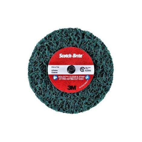 Disque abrasif 3M 7100192734 Scotch Brite Roloc +, Ø 150mm, par 6 ( Prix pour Boîte de 6 )