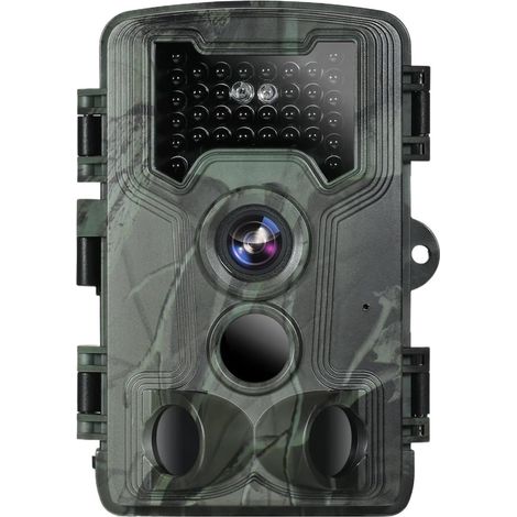 Caméra Faune Sauvage Caméra De Traînée 36MP 1080P avec Vision Nocturne 3 Capteurs PIR Chasse Infrarouge IP66 for La Recherche Repérage Faune en Plein Air Surveillance Fiable Précise (1/5)