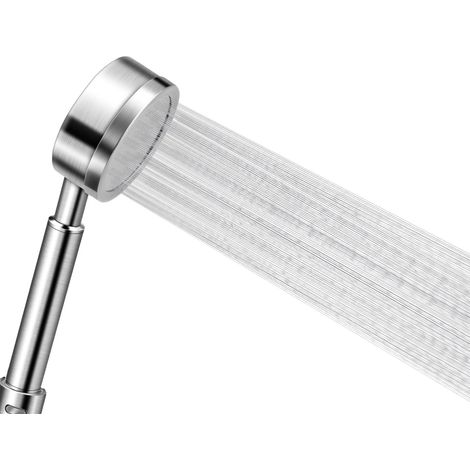 cabezal de ducha, acero inoxidable 304, 310 chorros, ahorro de agua, rosca G 1/2, para baño. (1/5)
