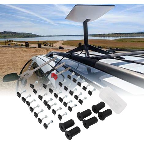 Kit de Passage de Câbles avec Grommets Silicone et Clips Mural - 39 Accessoires pour Installation Electrique Neat (1/5)