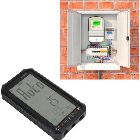 FS8233 tragbares digitales Multimeter, Kondensatorspannungs- und Strommesser, großes Display. (1/5)