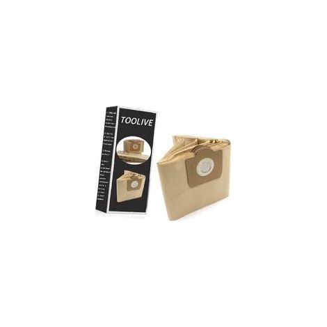 10x pièce - sacs en papier, sacs d'aspirateur compatibles avec Kärcher remplace 6.959-130.0 (1/5)
