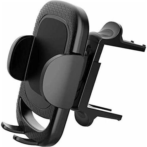 Porte Telephone Ronde Voiture à Grille d'aération Facile Installer Stable Rotation 360° (1/5)