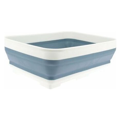 Bassine de Voyage Pliable en Plastique et Silicone – Dimensions ouvertes 37x27x12cm – Température Supportée -20° à +70°C (1/5)