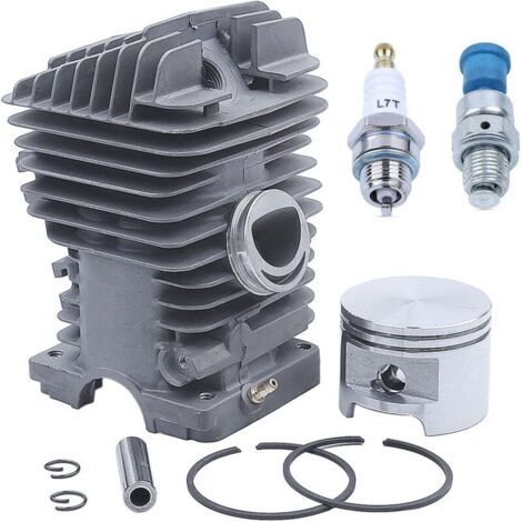 49 MM Cylindre Piston Kit pour Stihl MS390 MS290 MS310 029 039 Pièces de Rechange avec Bougie d'allumage Valve de décompression pour 1127020 1216 (1/4)