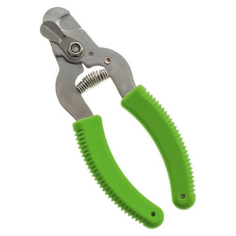 Moser 2999-7005 Tagliaunghie Ergonomico per Gatti e Cani Verde e Grigio