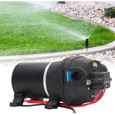Pompe à eau auto-amorçante haute pression 3,3 GPM, surpresseur 35 PSI pour purificateurs d'eau, utilisation domestique, camping-cars, pulvérisation de jardin et irrigation agricole. 24 V (1/5)