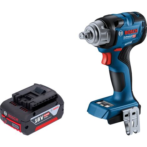 Bosch GDS 18V-330 HC Avvitatore a impulsi professionale a batteria 18 V 330 Nm 1/2" brushless + 1x batteria ricaricabile 4,0 Ah - senza caricabatterie