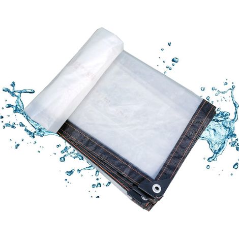 Bâche Transparente Imperméable - 1 pièce, Bâche Protection Plante 1x2m - Convient pour Jardin/Meuble (1/5)