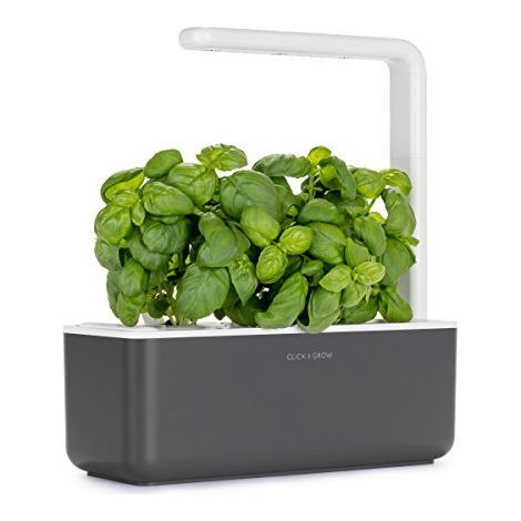 Click-and-grow Smart Garden 3 grigio scuro design elegante (1/4)