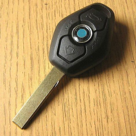 Coque de télécommande à 3 touches pour BMW Série 1, 3, 5 et 7 E81, E46, E39, X3 et X5