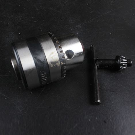 Bohrfutter aus Edelstahl, Mini-Elektrobohrfutter 1-10 mm mit Schlüssel, 3/8-24UNF-Gewinde, Werkstückspannung, Präzisionswerkzeug. (1/5)