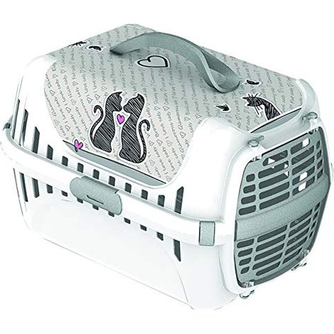 Trasportino Con Amore in plastica per cani e gatti (1/4)