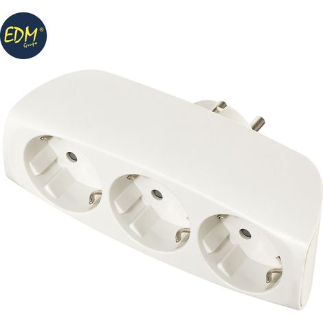 Wirtschaftlicher T/TL-EDM-Mehrfachstecker mit drei Ausgängen, 2.400 W, 4,8 mm