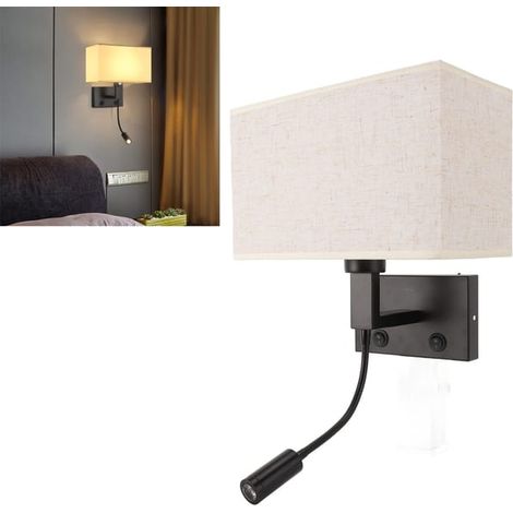 Appliques murales pour hôtel, couloir, salon et chambre, luminaires muraux décoratifs élégants, éclairage d'ambiance moderne (1/5)