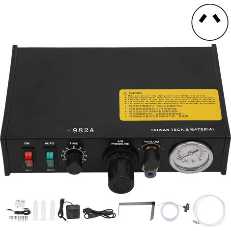 Distributeur de colle automatique AC220-240V, remplissage haute précision avec contrôleur de dosage, prise 982AAU (1/5)