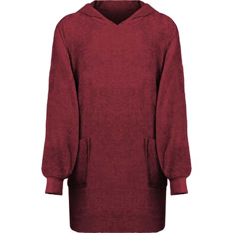 vidaXL Sweat à capuche couverture KINN Rouge L Coton (1/5)