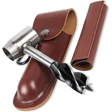 VURAHOME - Hand Wrench Survival Settlers Tool Wood Drill Peg Pleg Hole Maker Multitool pour usage domestique (1/5)