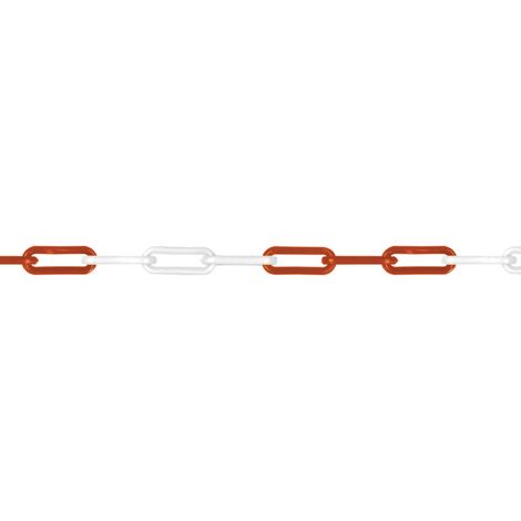Chaîne de délimitation 5m rouge et blanc - catu