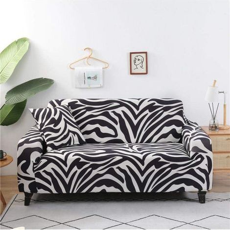 Sofa Cover, Universal Elastic Sofa Cover for Four Seasons, Non-Slip Fabric Sofa Cushion, Protects Furniture - 1 Seater 90-140cm (1 pc) (1/5)