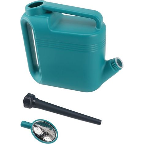 Arrosoir en PP à Long bec de 5l, bouilloire de pulvérisation uniforme pour fleurs et légumes, fournitures de jardin (1/5)
