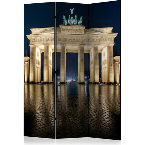 Paravent 3 Volets "Berlin at Night" 135x172cm (1/2)