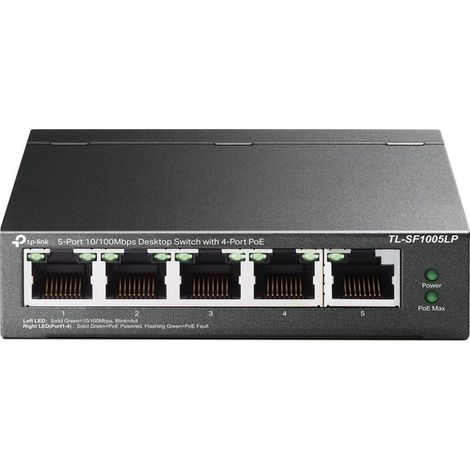 HUB Switch puertos 5 puertos RJ-45 Ethernet TP-LINK TL-SF1005LP