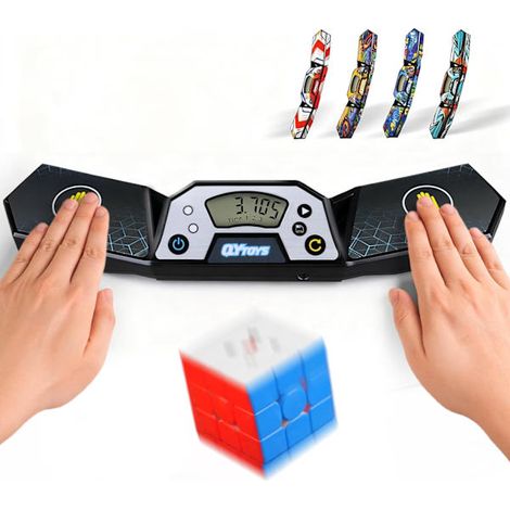 Chronomètre professionnel pour Speed Cube, avec écran tactile, idéal pour les compétitions d'empilage de cubes. Un cadeau parfait pour les garçons et les filles. (1/5)