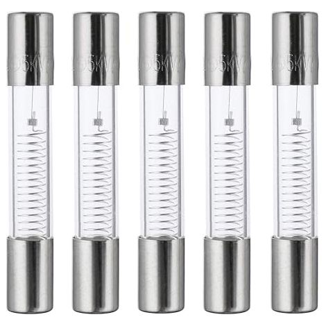 700 mA 5 KV 6 x 40 mm Fusibles pour four à micro-ondes à fusion rapide 0,24 x 1,6 pouces 0,7 ampère 5000 volts Fusible à tube de verre (1/3)