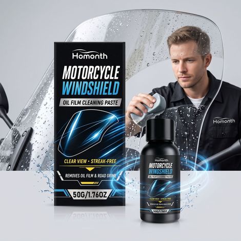 Scheibenreiniger, Fleckenentferner für Autoscheiben, Glasreiniger, tägliches Autopflegeprodukt – 50 g -- DE (1/5)