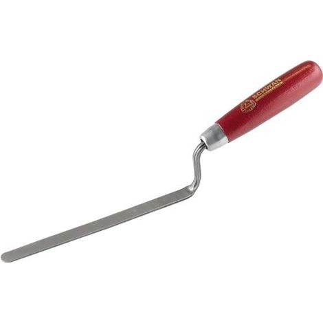 Dänische  Fugenkelle  L.310mm  B.10mm  kon.geschl.Kohlenstoffstahl  C75  SCHWAN (1/2)