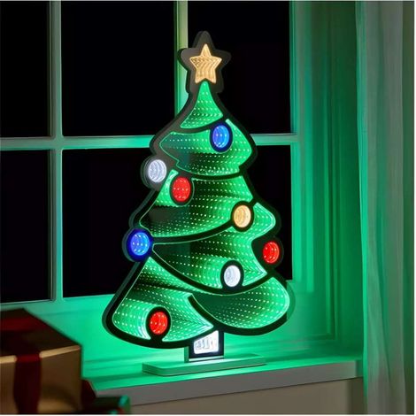 Luce Decorativa LED Infinity Albero di Natale - 60 cm (1/5)
