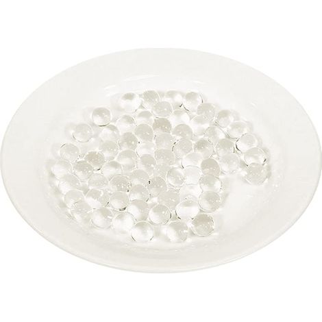 Rubberskin Perles d'eau 3000 pièces comprimés Cristal Sol Boue Plant Fleur Gel Balles Maison De Mariage Festival Décorations 10 Couleurs (Transparent) (1/5)