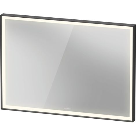 Duravit L-Cube Spiegel mit integrierter Beleuchtung, eckig,