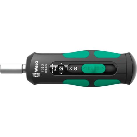 Destornillador dinamométrico WERA 7510 Kraftform Safe-Torque Speed 1-3 Nm