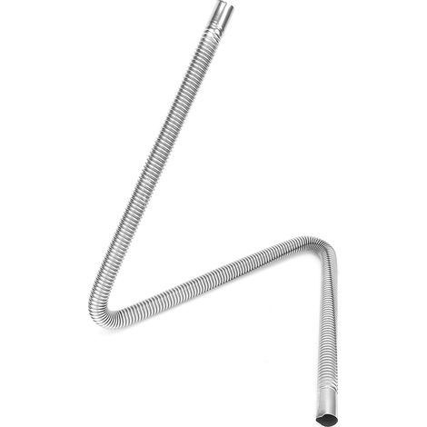 Tuyau d'évacuation d'air en acier inoxydable de 120 cm pour chauffage de stationnement diesel/gaz. (1/5)