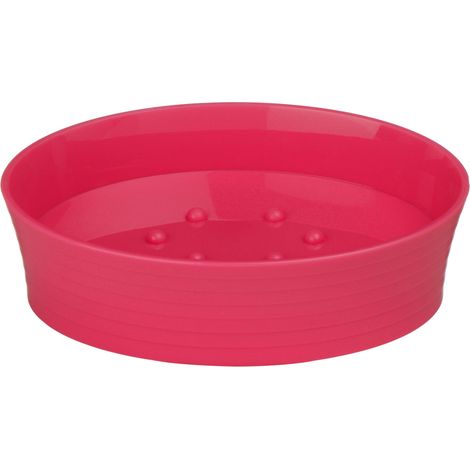 Premier Housewares Hot Pink Plastic Soap Dish (1/2)